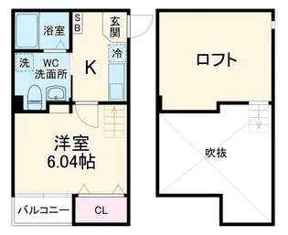 プリメーラ中村公園【2階】の間取り