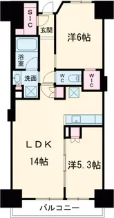 トラープランド翠命館【4階】の間取り