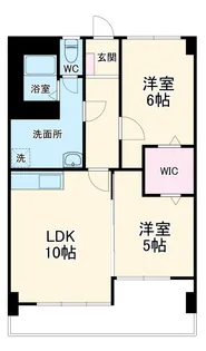 大羽マンション【6階】の間取り