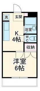 グレースカーサⅢ【3階】の間取り