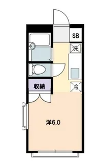 サンブライト【2階】の間取り