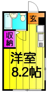 アートハイツ【102号室】の間取り