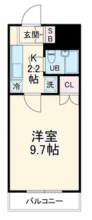 アカデミーグローリア初穂町田合同ビル【9階】の間取り