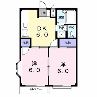 ウインダム27【2階】の間取り