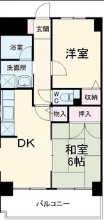 ローヤルヒルズ【503号室】の間取り