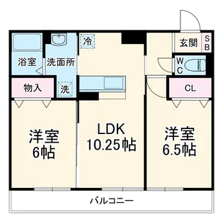 グランドソレーユⅠ【3階】の間取り