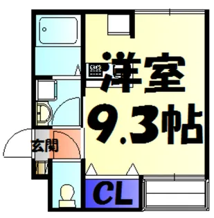 ブライトヒルズ幕張【2階】の間取り