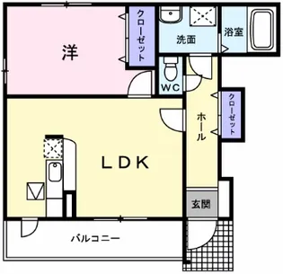 フェイバーA【1階】の間取り