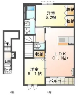 寿参番館【2階】の間取り