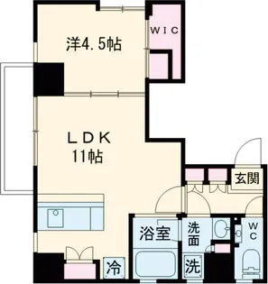 イーストープ用賀【6階】の間取り