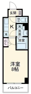 S−FORT湘南平塚【506号室】の間取り