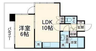 パセール青柳【101号室】の間取り