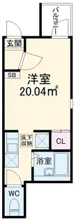 マロネート【1階】の間取り