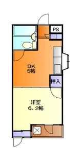 エステート65【3階】の間取り