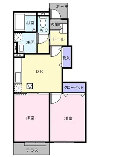 セレーネ【103号室】の間取り