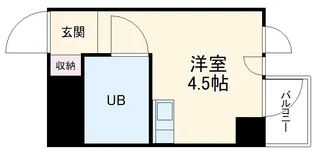 パークハイム能見台【203号室】の間取り