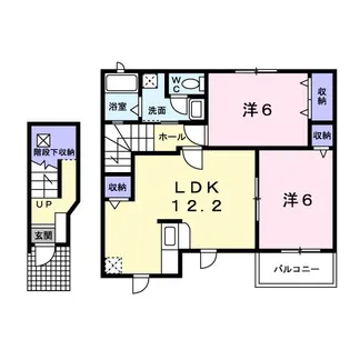 メゾン ジュネス【2階】の間取り