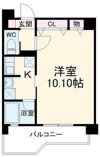 Sun State大曽根【7階】の間取り