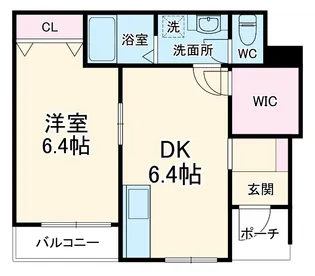 M’s Comforto【1階】の間取り