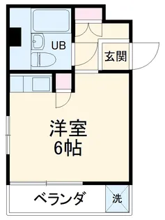 望洋荘【3階】の間取り