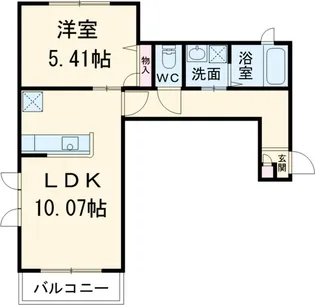 OSCAR AL【3階】の間取り