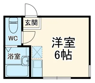 ユナイト井土ヶ谷サンディアゴの杜【2階】の間取り