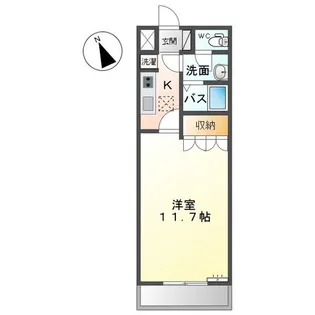 エレガンスⅠ【1階】の間取り