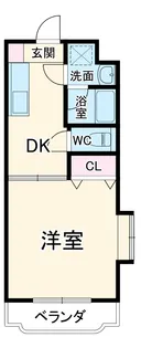 ビュー西富士【3階】の間取り