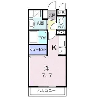 Yi アイリス【3階】の間取り