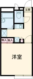 レオパレスWATANABE【2階】の間取り