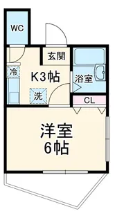 LEO拾番館【1階】の間取り
