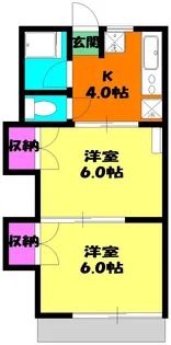 スペースメゾン【1階】の間取り