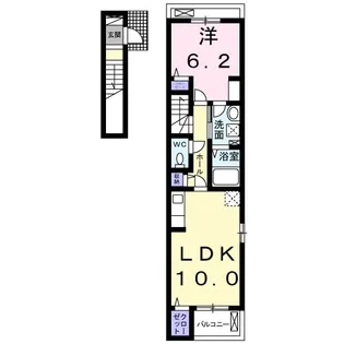ルミナーレ【2階】の間取り