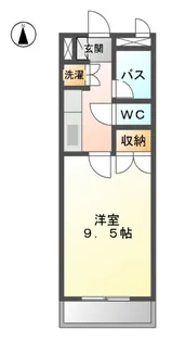 ピアチェーレTⅡ左京山【2階】の間取り
