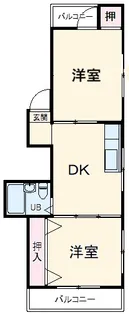 ドームスステラ【301号室】の間取り
