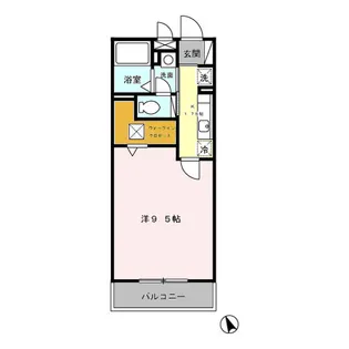 GEMINI ONNA【3階】の間取り