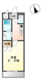 ワイズ パラシオン【1階】の間取り