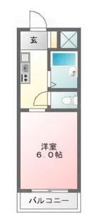 レジデンスみどり台【2階】の間取り