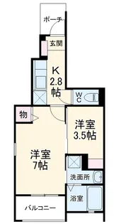 KT・PLACE【1階】の間取り