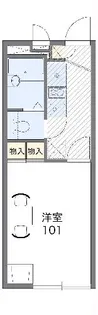 レオパレス好本【201号室】の間取り