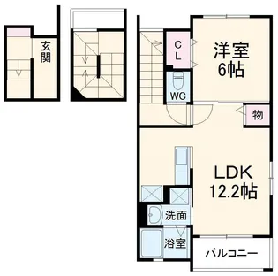 レ・セーナ【3階】の間取り