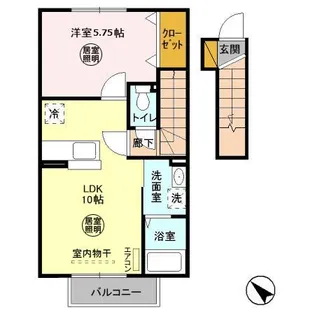 ルーチェ【2階】の間取り