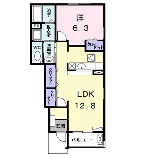 soleil A【1階】の間取り