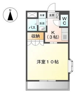 マーガレット【2階】の間取り