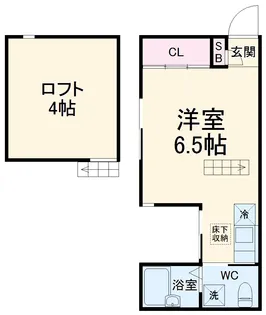 ソリッド溝の口【2階】の間取り