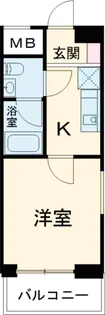 グランドコンシェルジュ立川【2階】の間取り