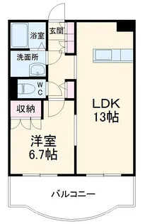 パークレジデンス【2階】の間取り