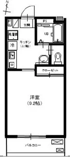 クレセント21【3階】の間取り