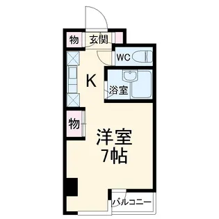 イク・アーバン ハウス【306号室】の間取り