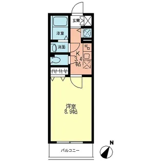 シエルグランTOKAI【2階】の間取り